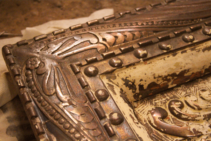 Fireplace Cover Detail