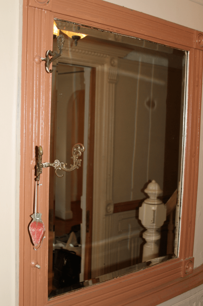 Garden Level hallway mirror