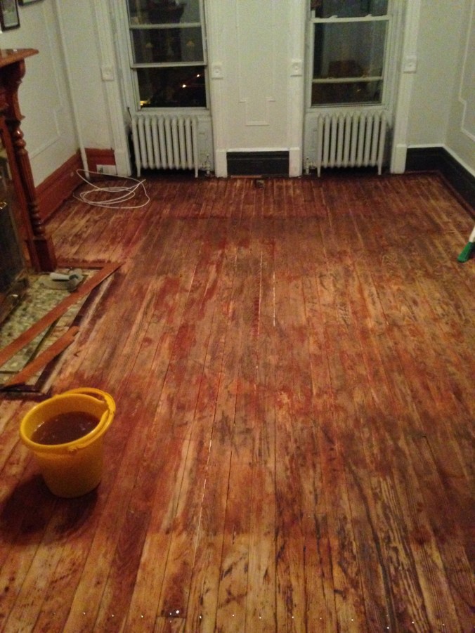 after first sanding