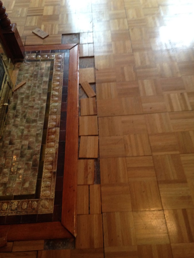 Floor before datail