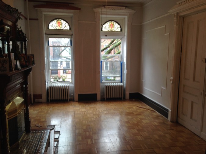 Floor before