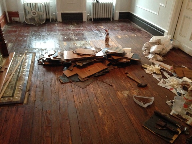 Floor stripping