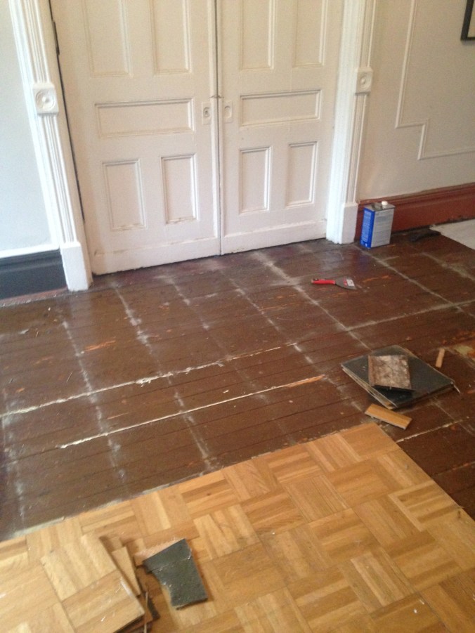 Laminate removal