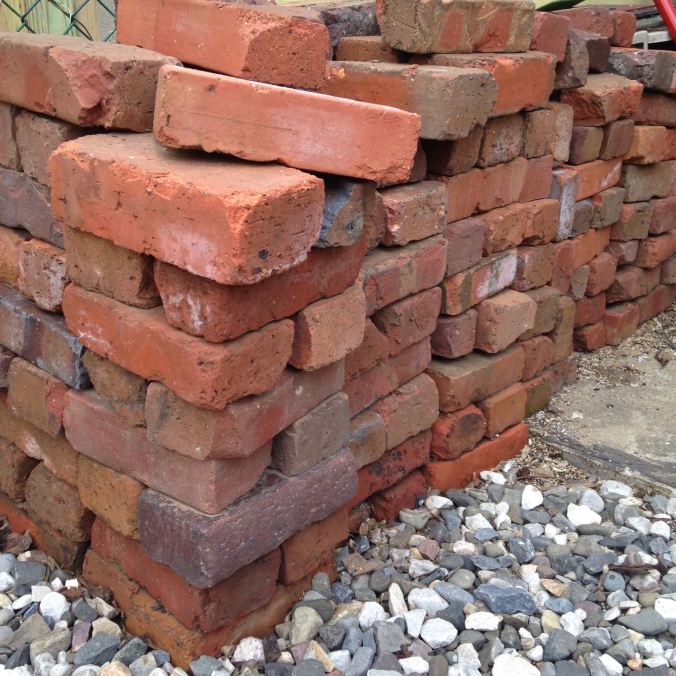Pile of bricks